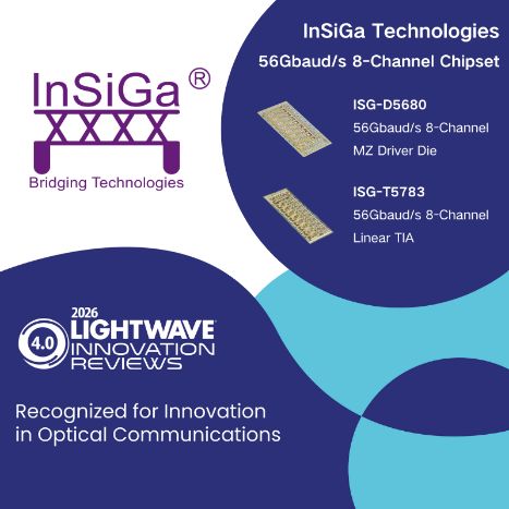 英思嘉半導體攬獲三項2026 Lightwave光通信創新大獎，引領5G通信技術新浪潮